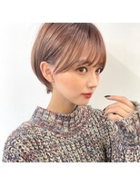 サンドパールス 仙台店(sand PALCE)&nbsp;髪質改善/大人ガーリー/似合わせカット/ショートボブ前髪/仙台