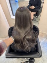 ルル(Lulu)&nbsp;梅田/ブラウン/ベージュ/レイヤー/縮毛矯正/髪質改善