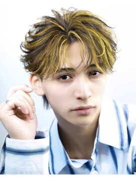 アストラ(ASTRA) MEN’S HAIR/波巻きツイストスパイラル/リバースセンターパート