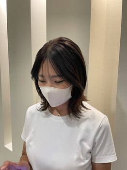 ディックス 浜野店(dix)の写真/お顔周りの似合わせ◎少しの違いで印象が変わる!顔まわりのレイヤーで雰囲気UPまで叶えます【浜野】