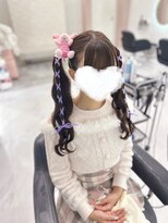 ヘアセット クラン ルシェ 心斎橋玉屋町店(hair set Clan luce) プリンシパルツインテール