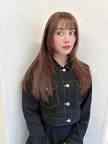 シエ バイ ケンジ 湘南台(sie by KENJE)&nbsp;ミルクティーブロンド/ダークブルー/デジタルパーマ/湘南台