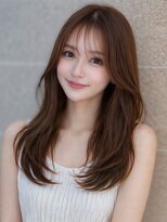 ケアシンサイバシ(CARE shinsaibashi) ナチュラルミディアム×レイヤーカット