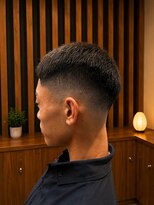 ヘアーワークス天(Hair works) ミドルフェード