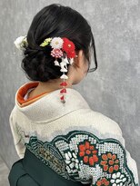 ランガリ ヘアアンドスパ(Rangali Hair&Spa)&nbsp;【別府　ランガリ】ヘアセット、シニヨン