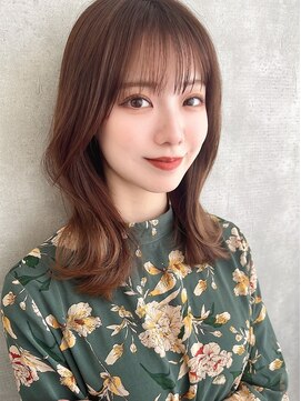 フレーム へアアンドトリートメント 天王寺北口店(FRAME) 【FRAME天王寺北口】くびれ外はねスタイル