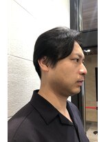 スカイ ビューレックス 丸の内店&nbsp;前下がりセンターパート　ツーブロック