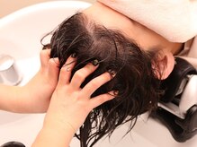 ヘアーエスクールエミュ(hair S. COEUR emu)の雰囲気（心地の良いヘッドスパで日頃の疲れを癒します。）