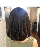 ナナナパレナ 梅田店(nanana parena)&nbsp;before＆after   柔らかニュアンスボブ