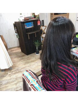 ハウオリ ヘアーワークス(Hauoli hair works) ダメージレスツヤツヤカラー