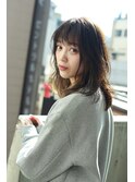 大人可愛いミディアムレイヤー　Lino　吉祥寺