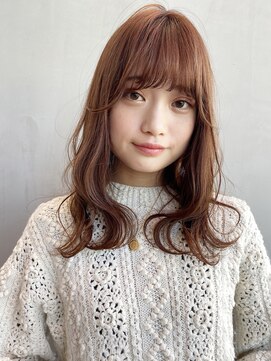 アイティー バイ アルバム 浦和店(IT by ALBUM) フェザーバングウェーブ_ココアブラウンフリンジウェーブ_26949