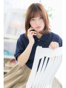 ミック ヘアアンドメイク アップ 駒込店(miq Hair&Make up) ふわっとまとまる♪束感ナチュラルストレート