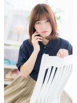 ミック ヘアアンドメイク アップ 駒込店(miq Hair&Make up) ふわっとまとまる♪束感ナチュラルストレート