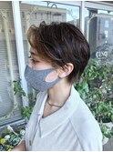 CINQ ハンサムショート×フェイスフレーミング