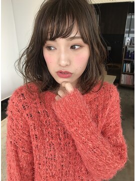 シウ 人形町(shiwu) shiwuミディアム愛されヘア