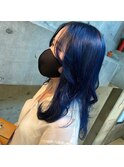 艶ブルーカラー