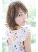 可愛く魅せるヘアスタイル