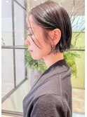 大人かわいい20代30代40代切りっぱなしボブ