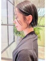 ルエ(rue) 大人かわいい20代30代40代切りっぱなしボブ