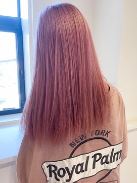 アイティー バイ アルバム 浦和店(IT by ALBUM) ピンクベージュ_アースカラーくびれヘアツートン_ba379431