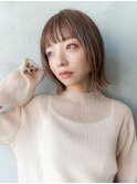 20代30代/大人かわいい/小顔ひし形/ウルフ/ミディアムレイヤー