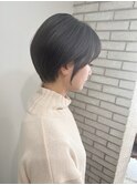 大人可愛い30代40代50ショートボブショート丸みショート