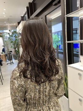 ステアケース 武蔵小杉店(stair:case) 2023年コテ巻き風パーマ　武蔵小杉　人気髪型