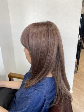 ハーツ(Heart's) 白髪染め落としで透明感抜群に