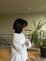 リバレッジ 広尾(Leverage)&nbsp;大人海外ボブ：Maho Toda