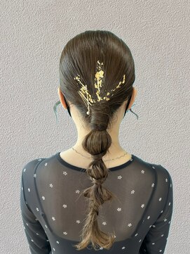 ウシワカマルエムティードット(USHIWAKAMARU MT.) タイトな編みおろし