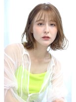 ヘアリゾート ラグーン(hair+resort lagoon) ★キャメルベージュ/イルミナカラー/シースルー前髪/20代30代★