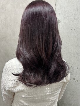 ルノン(LUNON) ピンクラベンダーカラー/ダブルカラー/透明感/韓国