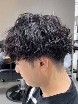 ブルニール 心斎橋(BLEUNIR) 波巻きスパイラル 波巻きパーマ マッシュ ツイストスパイラル