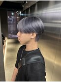黒髪/ボブルフ/ネビージュ/小顔/ワンレン/栄/髪質改善/前髪