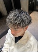 マッシュ×波巻きスパイラルパーマ【立川/メンズ】