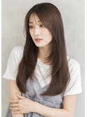 顔まわりレイヤー/アッシュベージュ