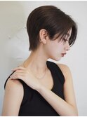 麗しのハンサムショート前髪なし☆似合わせカット20代～50代