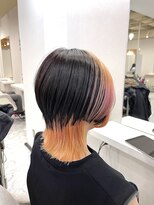 ハル 泉中央(hal)&nbsp;ウルフカット@インナーカラー