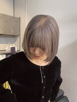 ロテ 名古屋 名駅店(Lote.)&nbsp;イメチェン/ホワイトブロンド/外ハネボブ/美髪/名古屋/名駅