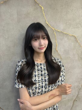 ロンドガーネット 池袋(Lond garnet) 髪質改善縮毛矯正レイヤーカット顔周り前髪韓国ミニウルフ/池袋