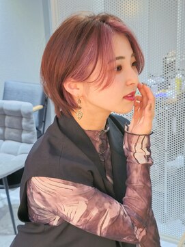 バイエイト(X8) 【色気に可愛いさ!?】フェイスフレーミングピンク 『小川』