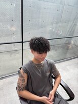 イーラ(era)&nbsp;縦落ちツイスパパーマ/メンズ/刈り上げ/眉毛/ツイスト