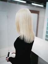 エン 栄店(enne)&nbsp;ココアベージュ/クラゲヘアー/ボブレイヤー/小顔/黒髪/栄