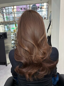 アルドーレヴェントホリエ(Ardore vento horie) ブリーチなしダブルカラーで作るマロンベージュ♪10代20代30代