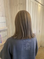 エイミーバイアフロート(amie  by afloat)&nbsp;ふわっと明るいハイライトベージュ