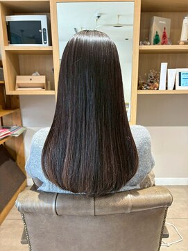 アルフレッド 桜本町店(alfRed) 酸性ストレート 髪質改善 ロングヘア　 透明感 ツヤ感