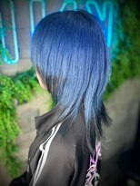 アールイーバイインク 渋谷(Re. by INK.)&nbsp;ウルフカットサイドショット