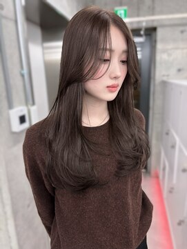 エヌアイ オモテサンドウ(ni omotesando) ブリーチなし!くすみグレージュカラー