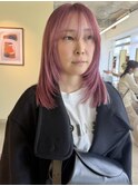 20代30代40代 大人ガーリー/ピンクカラー